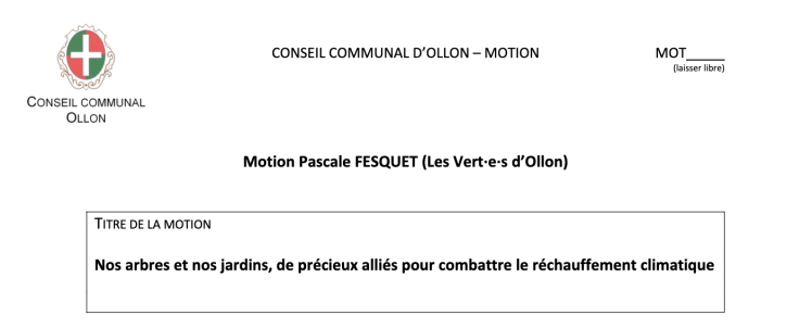 C’est NON pour les arbres&nbsp;!