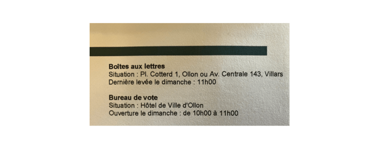 N&rsquo;oubliez pas d&rsquo;aller voter&nbsp;!