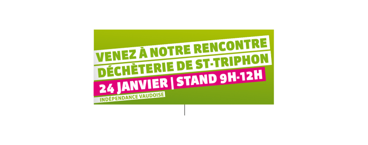 Venez à notre rencontre le 24 janvier&nbsp;!