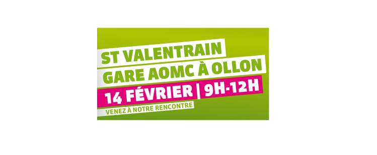 Venez à notre rencontre le 14 février&nbsp;!