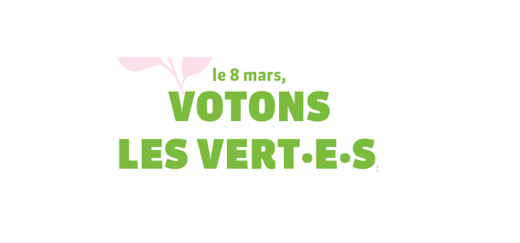 Votez la liste des candidat·e·s&nbsp;Vert·e·s
